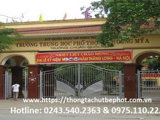 Thông tắc cống tại huyện chương mỹ Hà Nội